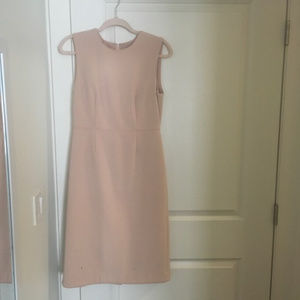 Ann Taylor Work Dress Blush Color